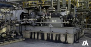 Heavy Machinery in a Plant