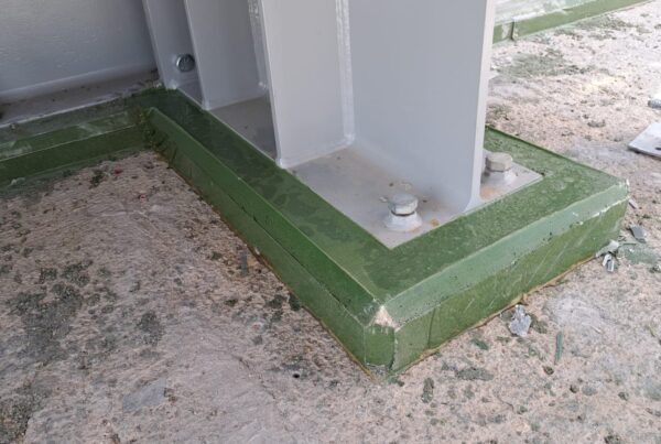 Concrete versus epoxy grout